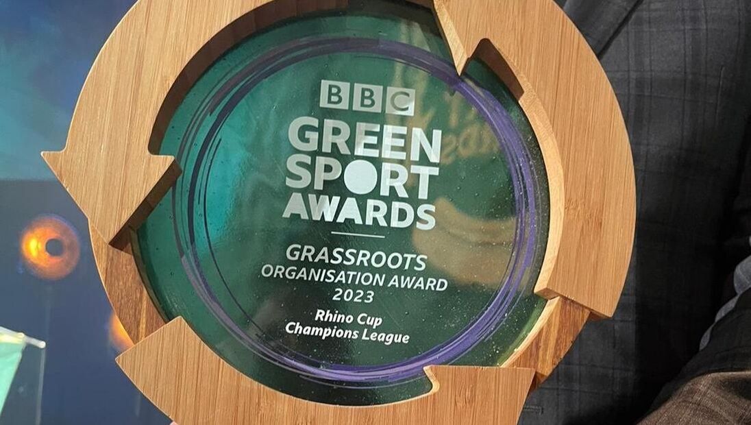 On October 2, 2023, the Rhino Cup Champions League was globally recognized for its efforts when it received the Grassroots Organization of the Year Award at the BBC Green Sport Awards for 2023.